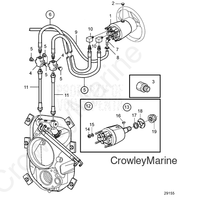 Hose(V2) - Volvo Penta (889159)