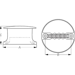 CL208 CLAM BOLLARD (002080) thumbnail-0
