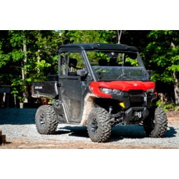 Folding Windshield - Hard Coated Polycarbonate - Defender thumbnail-0