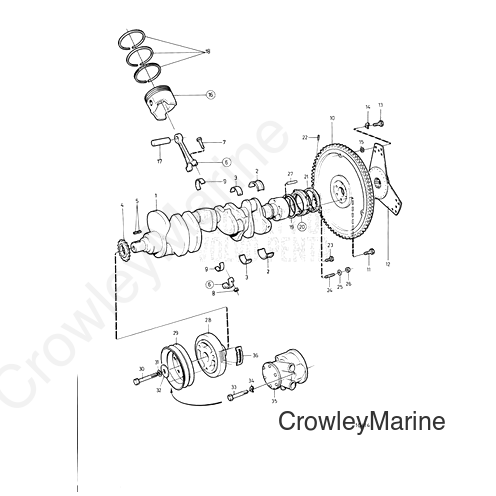 Bolt Volvo Penta - Volvo Penta (3853203)