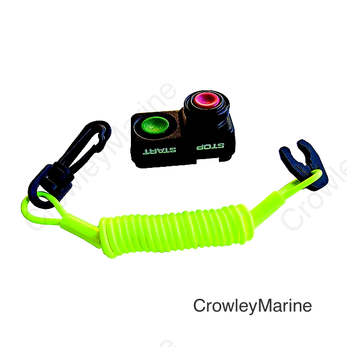 Atlantis AZ1030NG Kawasaki Lanyard & Switch, Neon Green