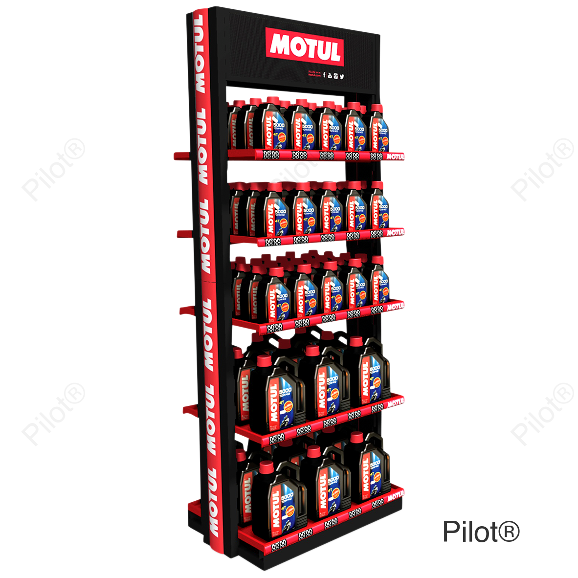DISPLAY LARGE RACK