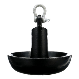 Seachoice Mushroom Anchor, Vinyl Coated Cast Iron, Black, 20 Lbs., Boats Up to 24 Ft. Long thumbnail-0