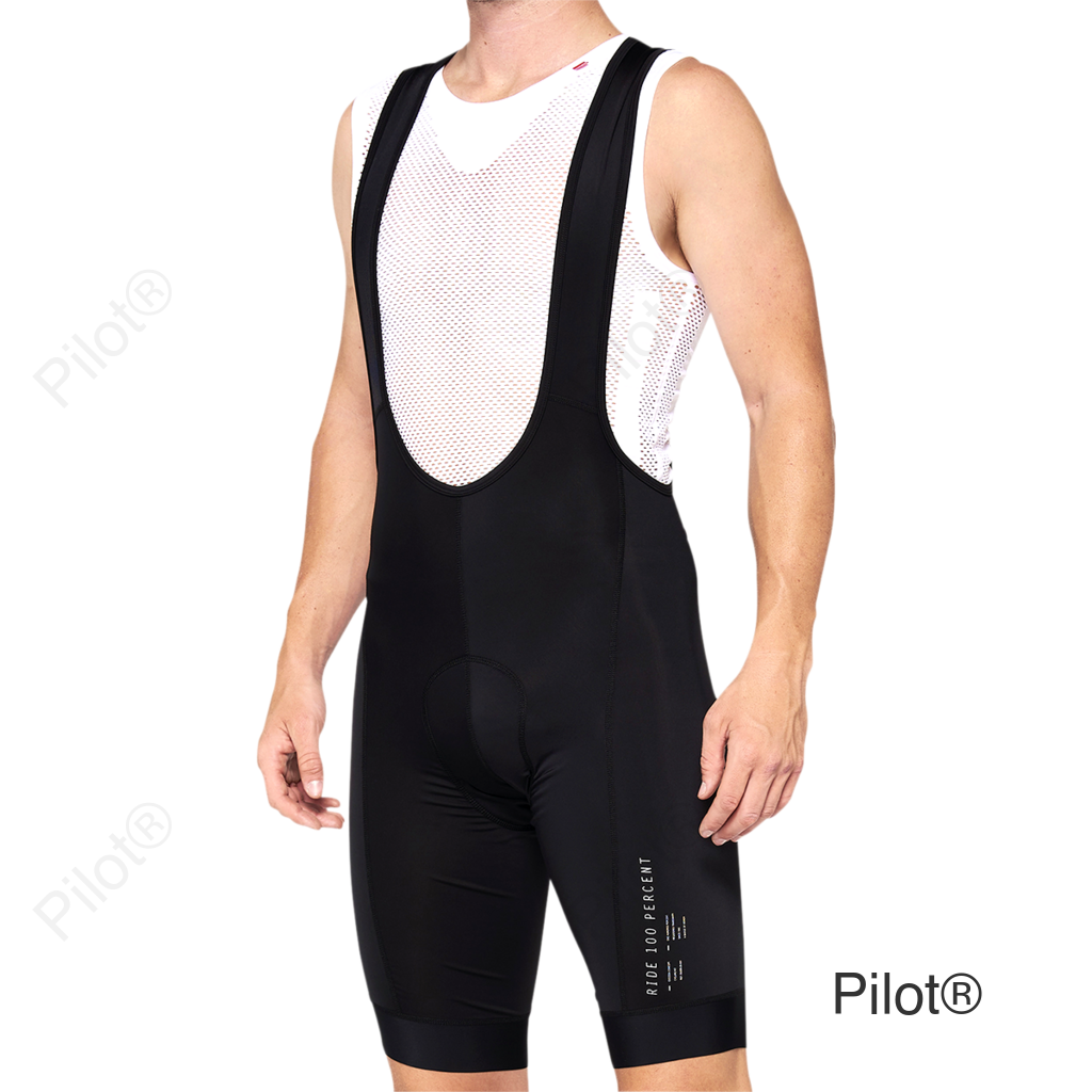 Exceeda Bib Shorts - Black/White - XL