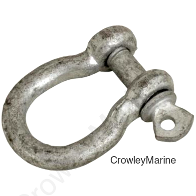 Galvanized Anchor Shackle 7/8" NON-RATED (147822)