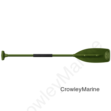 5' Synthetic Paddle, Olive Green