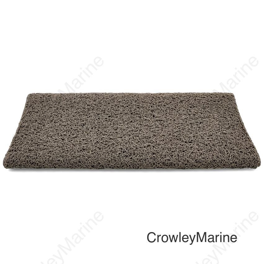 SCRUB RUG TPE 17.5X18 GRY