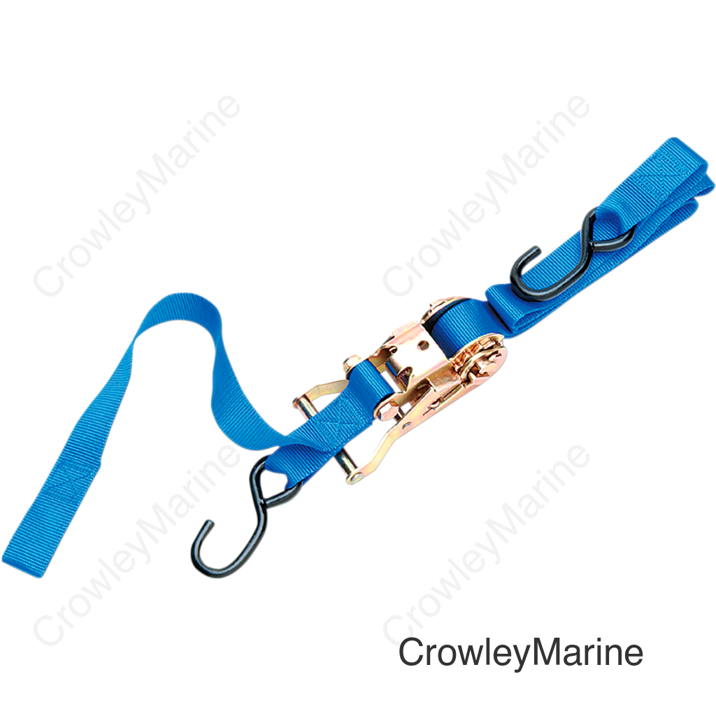 TIE DOWN 1"RAT ASST BLU