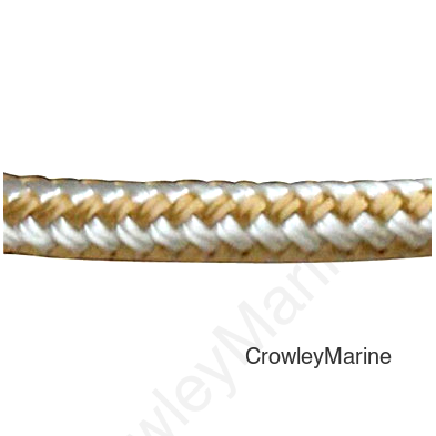 2 BRAID NY DOCK LINE 1/2X15' (302112015G/WT-1)