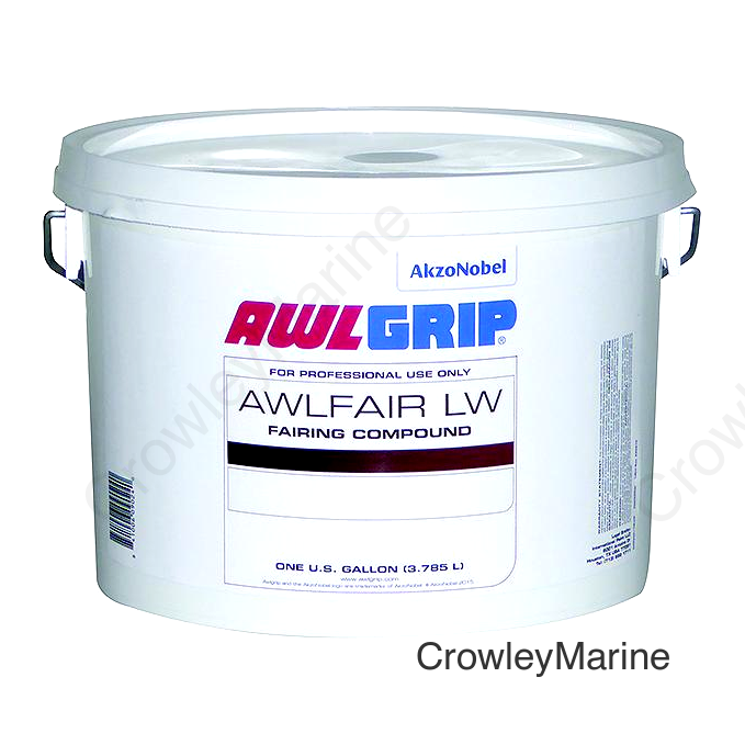 Awlfair LW Trowelable Fairing Compound Fast Converter, Red Gal.