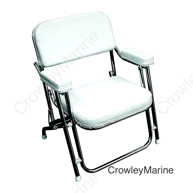 Wise 3316784 Promotional Deck Chair, Brite White
