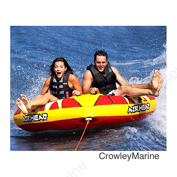 Airhead Turbo Blast 2 Inflatable Double Rider Towable