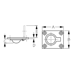 RING PULL SS 1-15/16"x1-9/16" thumbnail-1