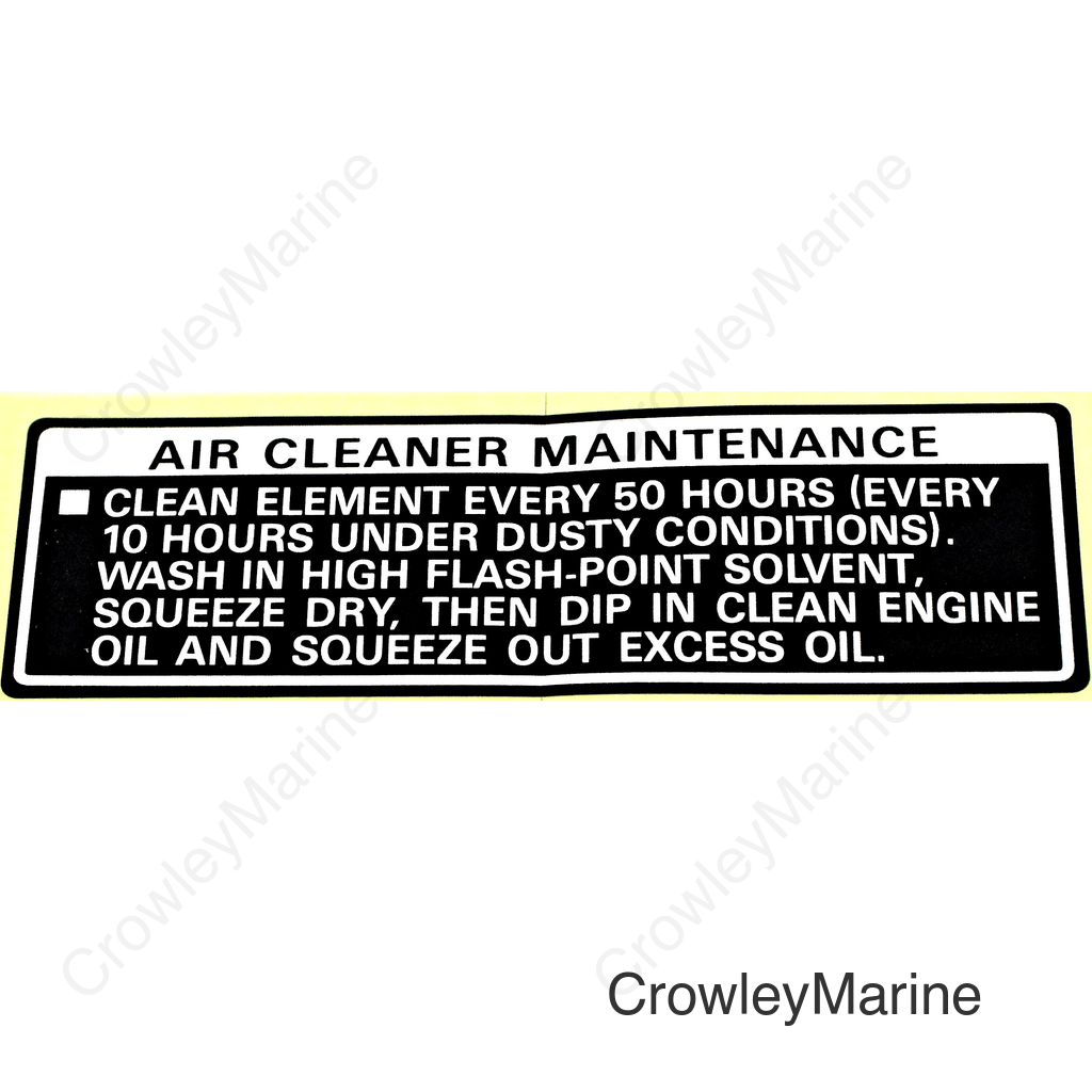 MARK, AIR CLEANER