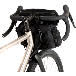 Restrap Bar Bag Handlebar Bag - Large Black/Black