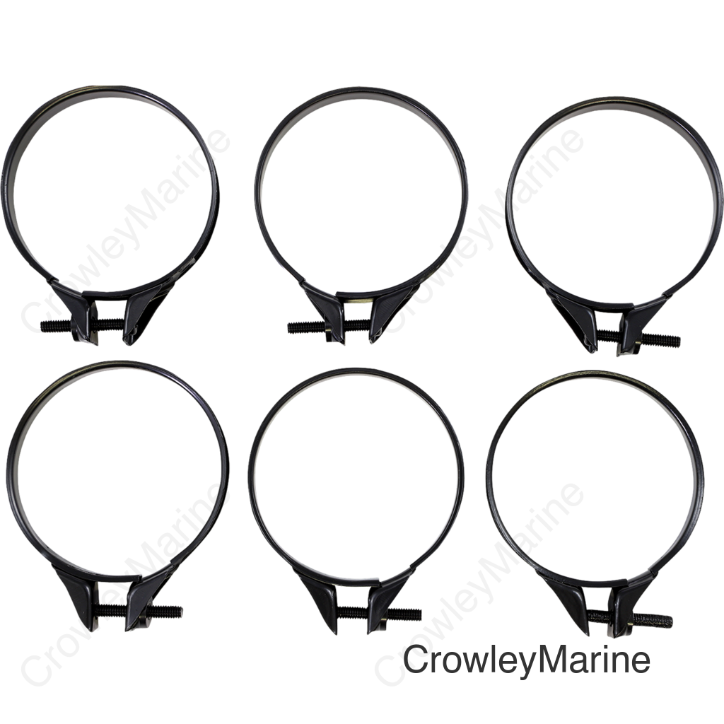 CLAMP CARB 55-58MM 6-PK