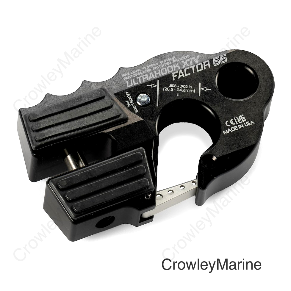 ULTRAHOOK XTV WINCH SHACKLE MOUNT BLACK