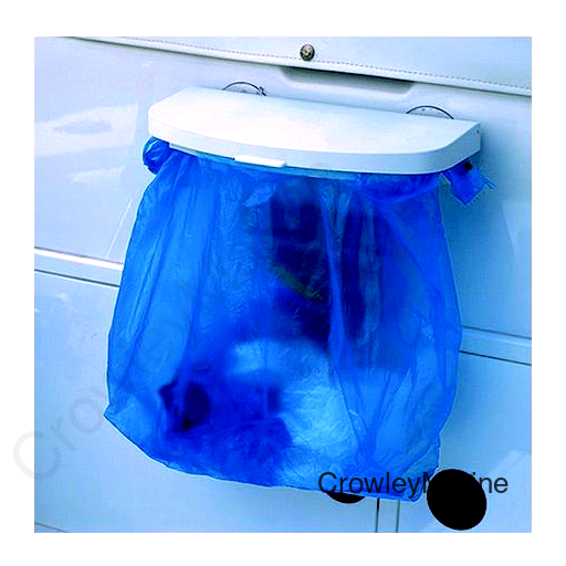 BoatMates 21321 Trash Bagger, White