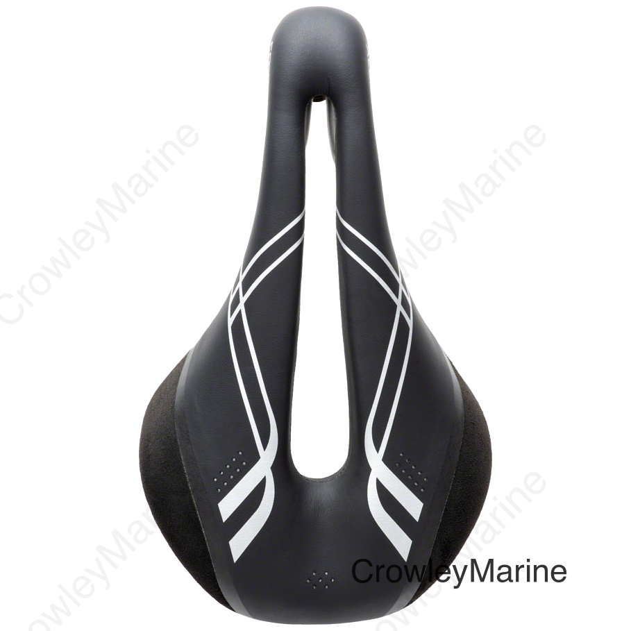 Terry Corta Saddle - Titanium Black Women's