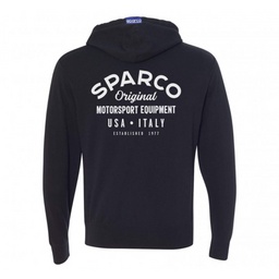 Sparco Sweatshirt ZIP Garage BLK - Small thumbnail-1