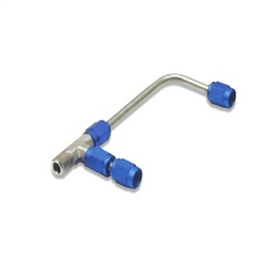 Nitrous Express 4150 Gemini SS Solenoid to Plate Connectors - Black thumbnail-2