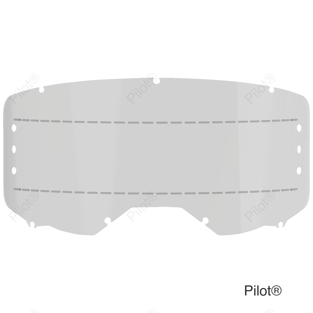 Vision 8/Vision 5/Vision 3 Lens - Roll-Off - Smoke