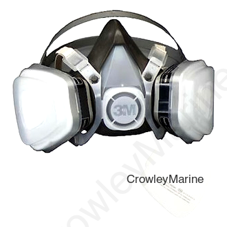 Respirator, Paint, Large, Disposable with Replacement Filters (360725)