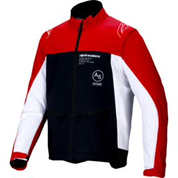 Lite-Dura Softshell Jacket - Black/Red/White - 2XL