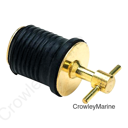 Drain Plug-1 Twist-Brass(Bul