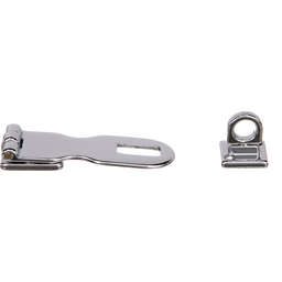 Seachoice Marine-Grade Safety Hasp w/ Swivel Eye, Triple Chrome-Plated Cast Brass, 3 In. X 1 In. thumbnail-5