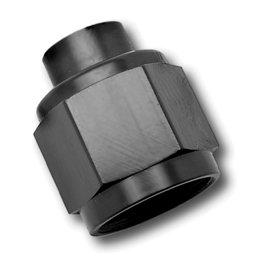 Russell Performance -6 AN Flare Cap (Black)