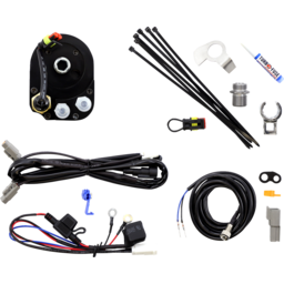 Oil Cooler Kit - Gloss Black - Dyna