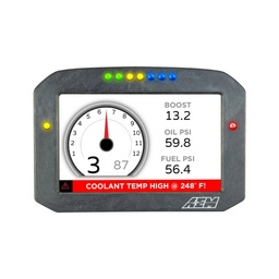 AEM CD-7G Carbon Flush Digital Dash Display w/ Internal 20Hz GPS & Antenna thumbnail-7