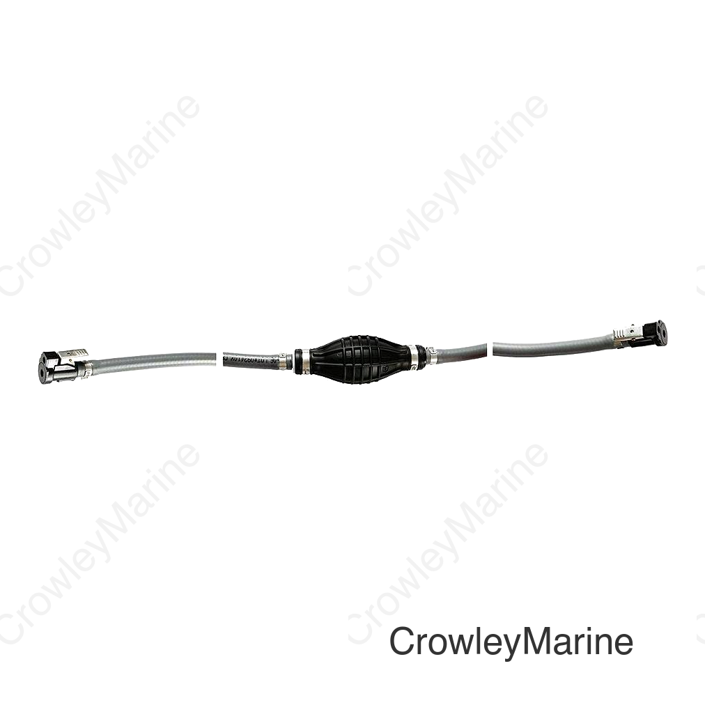 Attwood Fuel Line Hose Kit With Universal Sprayless Connector For Force 3/8" x 6'