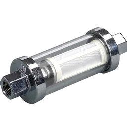 CLEAR VIEW IN LINE GLASS FUEL FILTER KIT