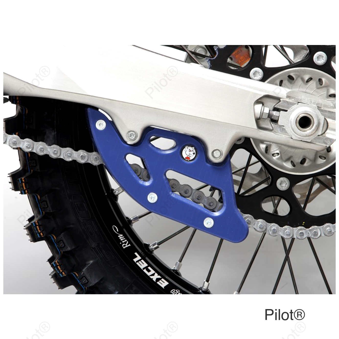 Chain Guide - Blue - Husqvarna