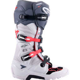 Tech 7 Enduro Boots - Gray/Red - US 9 thumbnail-5