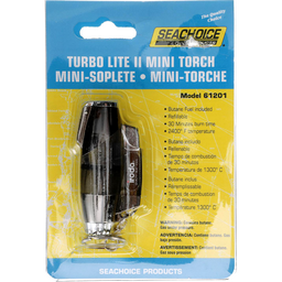 Seachoice Turbo Lite II Mini Torch, Provides 2,400°F Pinpoint Blue Flame, Includes Key Ring thumbnail-2