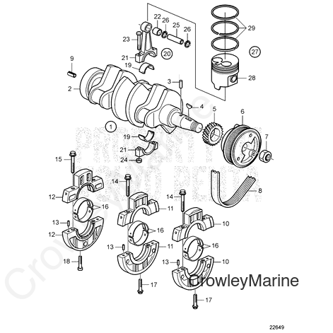 Leak-Off Pipe(V2) - Volvo Penta (3812452)