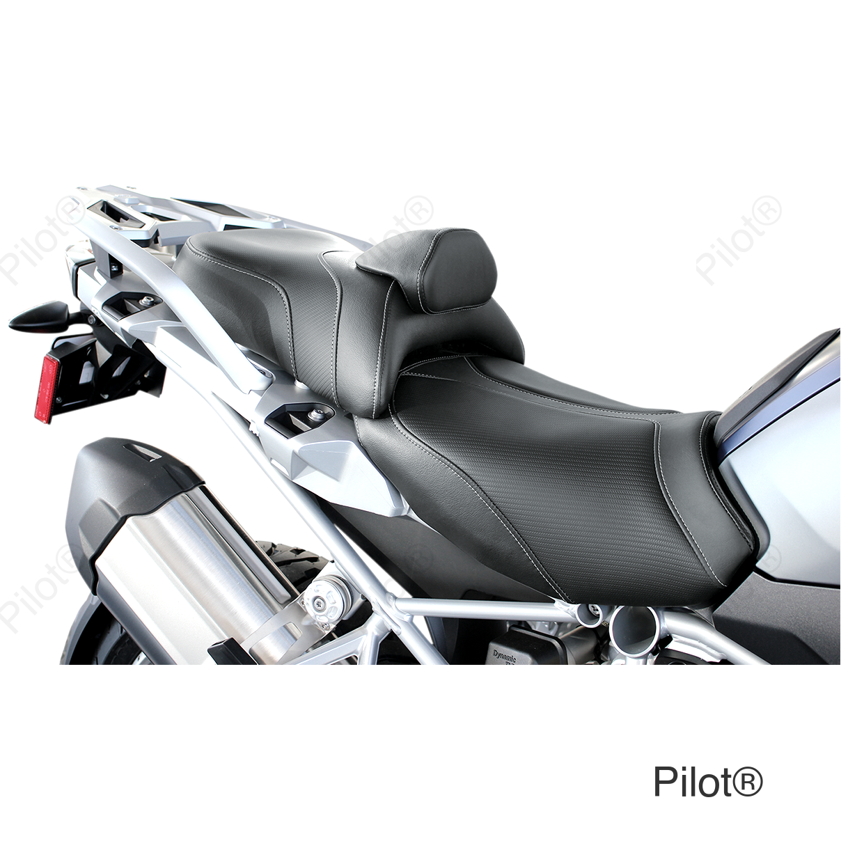 Adventure Tour Seat - Standard - Lumbar Backrest - Black - R1200GS '13-'19
