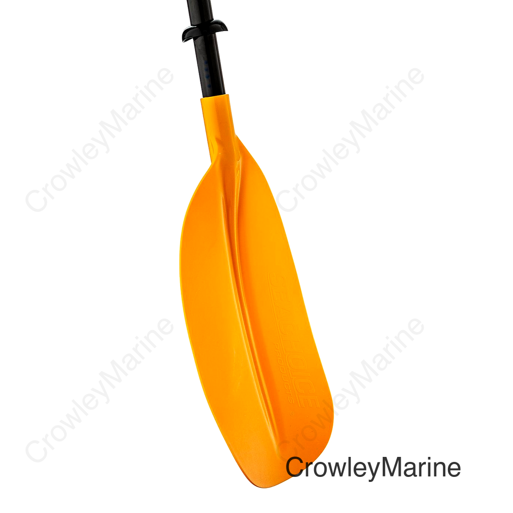 Seachoice 8 Ft. 3-Piece Straight-Blade Kayak Paddle, 19-3/8 In. X 7-3/4  In. Blades, 1-1/8 In. Dia. Anodized Aluminum Shaft