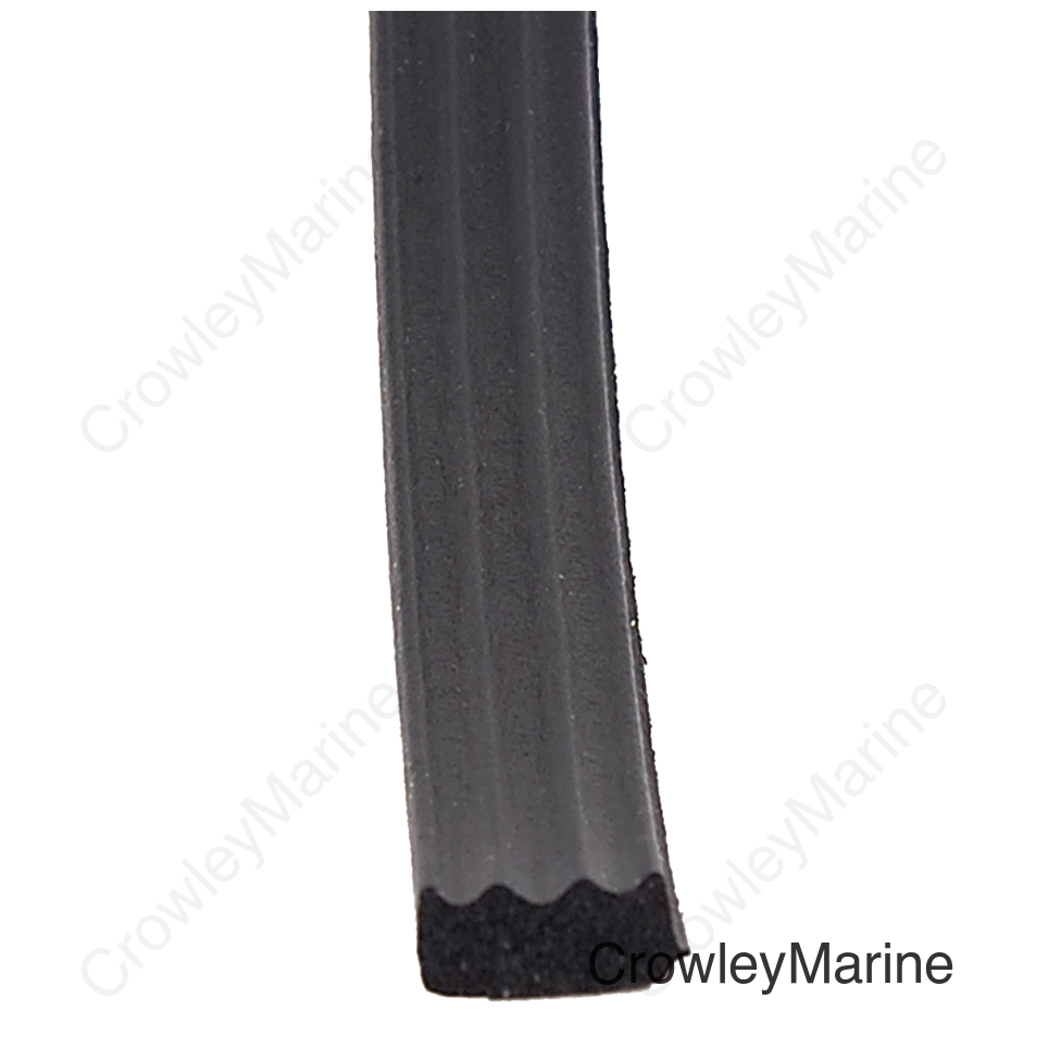 RIBBED SEAL W/PSA TAPE-BL