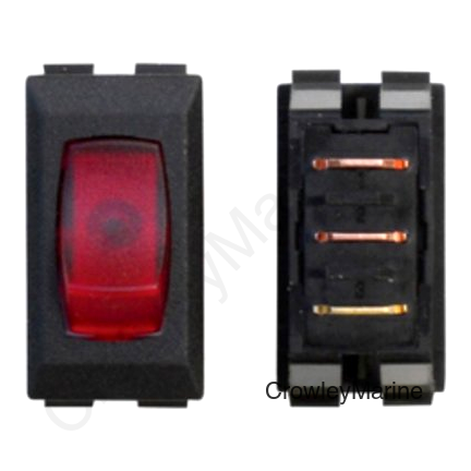 BLACK/RED LAMP