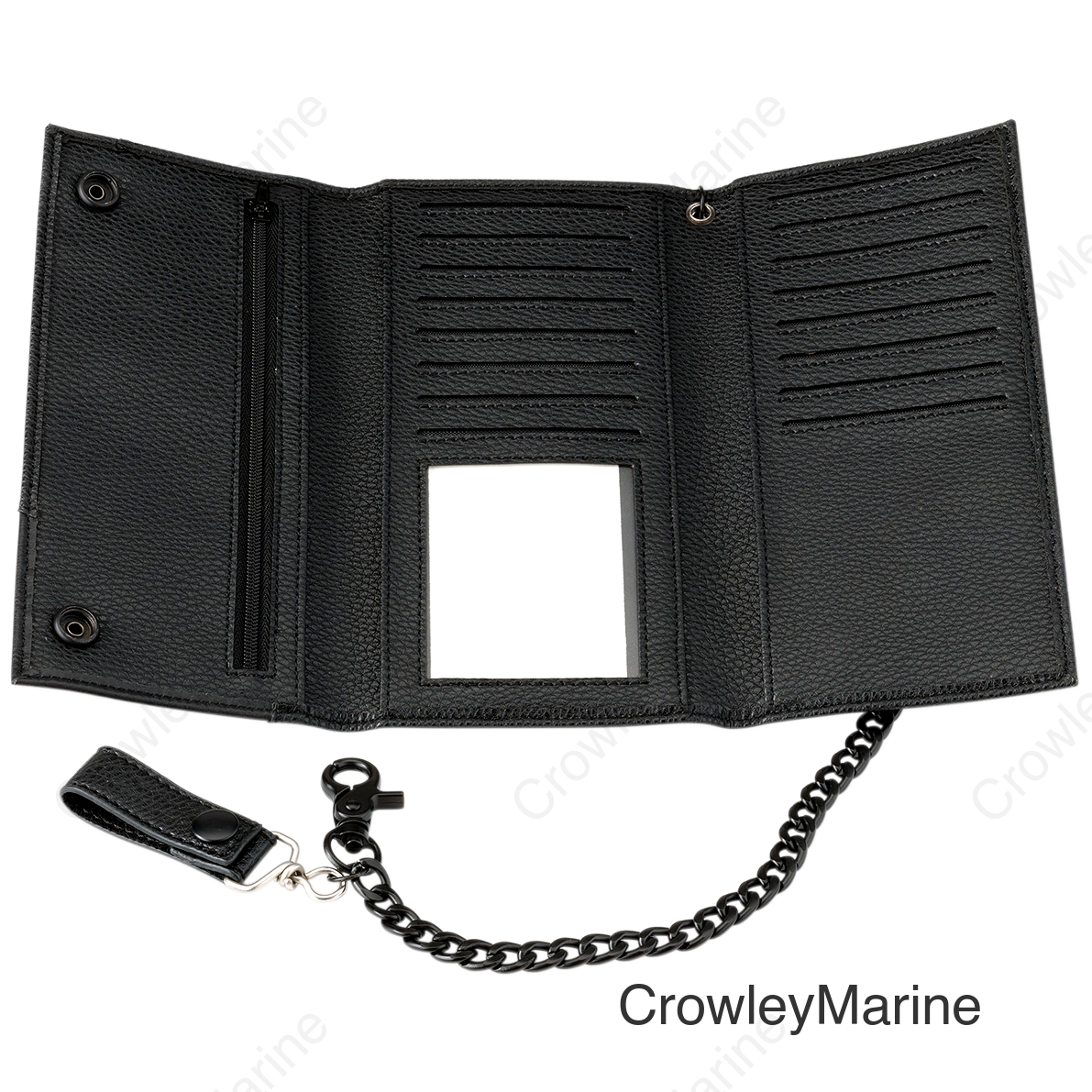 WALLET LTHR Z1R BLK LONG