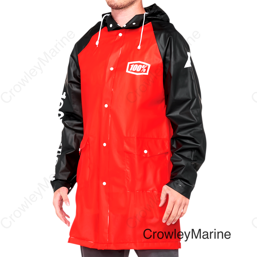 Torrent Raincoat - Red/Black- Medium