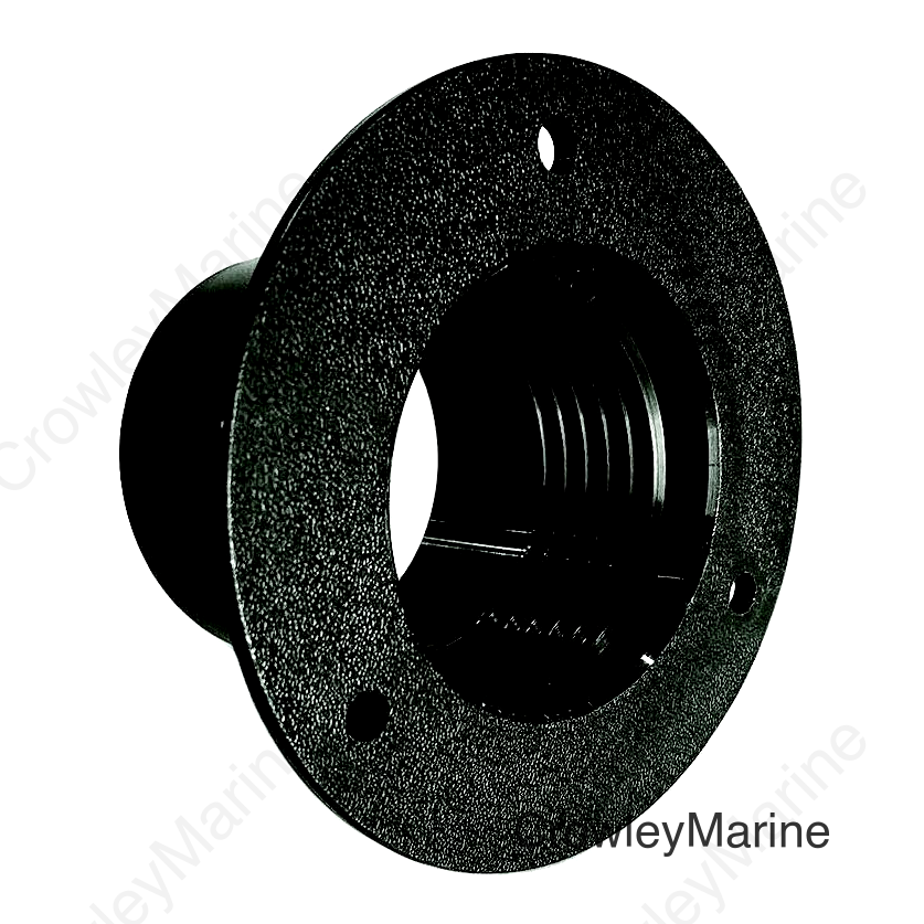 Seachoice 23483 Outboard Rigging Flange - 747 Series, 2", Black