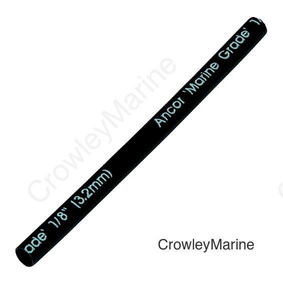 Ancor 301148 Marine Grade™ Adhesive Lined Heat Shrink Tubing, 1/8" x 48" , Black, 1/Pk