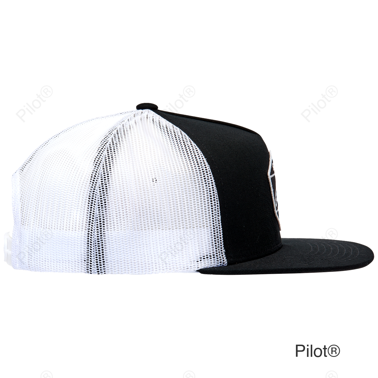 Bolt Trucker Hat - Black/White - One Size