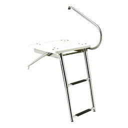 Seachoice Deluxe Universal Swim Platform With Slide Mount Telescoping Ladder thumbnail-9