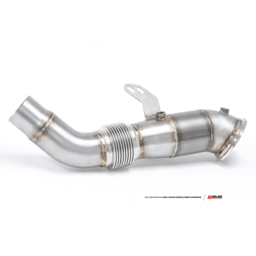 AMS Performance 2020+ Toyota Supra A90 Street Downpipe w/GESI Catalytic Converter
